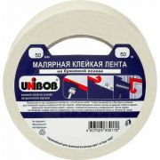 Кл лента малярн 50мм*50м белая ин/упак UNIBIB 28139 /168452